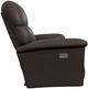 La-Z-Boy® Mateo Chocolate Leather Power Reclining Loveseat with Headrest-2