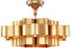 Currey & Company Grand Lotus Antique Gold Leaf Small Chandelier-3