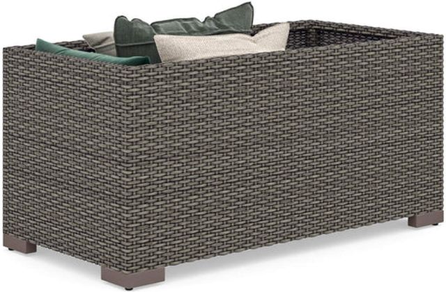 homestyles® Boca Raton Brown Outdoor Storage Table with Removable Top -3