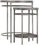 Hooker® Furniture 5903-80 2-Piece Natural Wood Nesting Table Set with Golden Brown Base-0