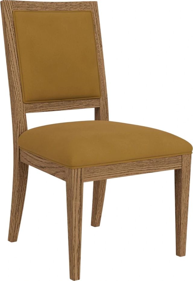 Riverside Furniture Halbrooke 2-Piece Nutmeg Oak Upholstered Dining Side Chair Set-0