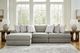 Signature Design by Ashley® Avaliyah 3-Piece Ash Left-Arm Facing Sectional and Chaise-0