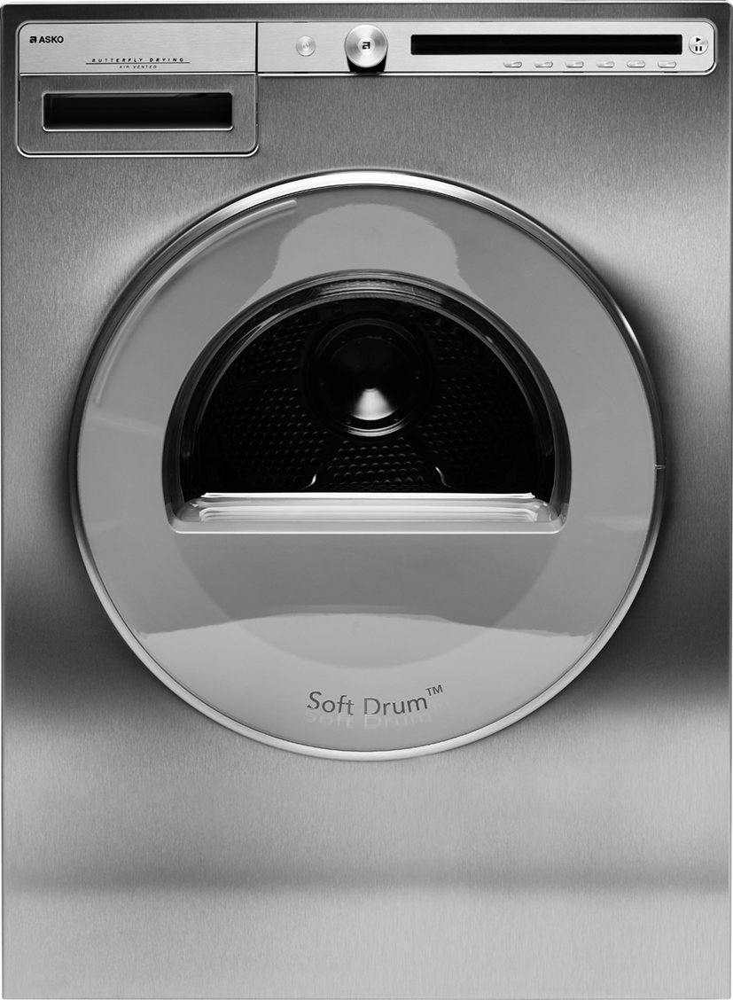 ASKO Logic 5.1 Cu. Ft. Titanium Front Load Electric Vented Dryer