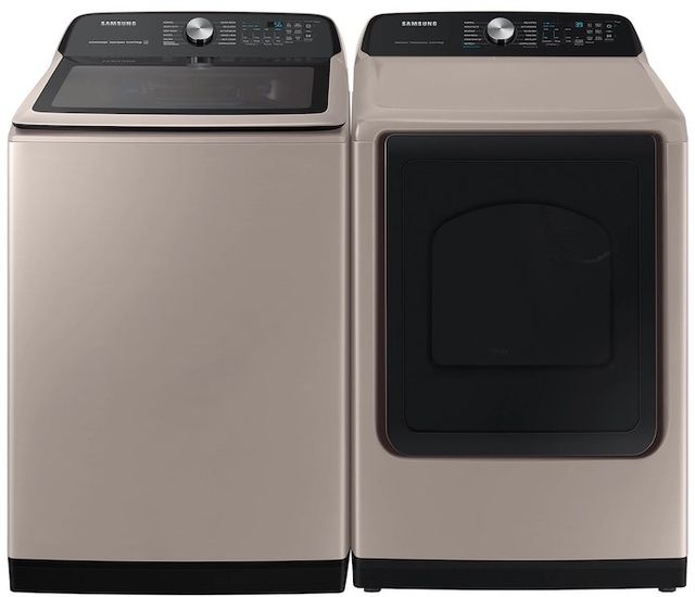 Samsung Champagne Laundry Pair-4
