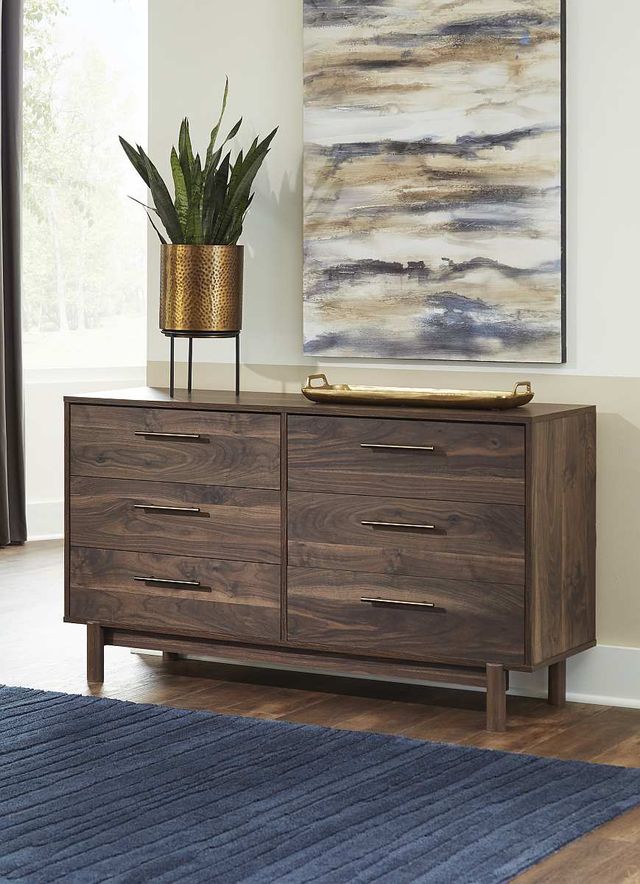 Signature Design by Ashley® Calverson Mocha Dresser-4