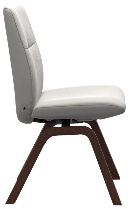 Stressless® by Ekornes® Customizable Mint Large Low Back Dining Chair with Slanted Legs-2