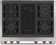 Wolf® 36" White Pro Style Dual Fuel Range-2