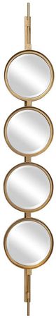 Uttermost® Button Gold Mirror-0