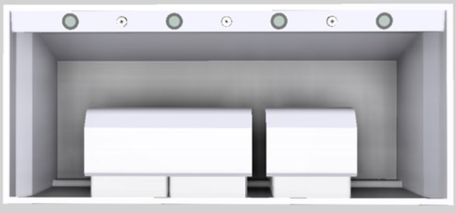 Vent-A-Hood® Designer Series 54" White Wall Mounted Range Hood-3