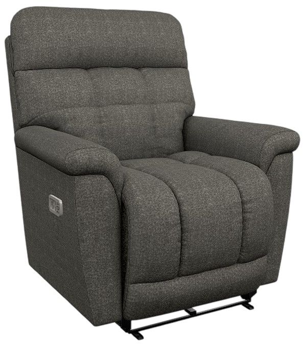 La-Z-Boy® Fulton Charcoal Power Wall Recliner with Headrest and Lumbar-0