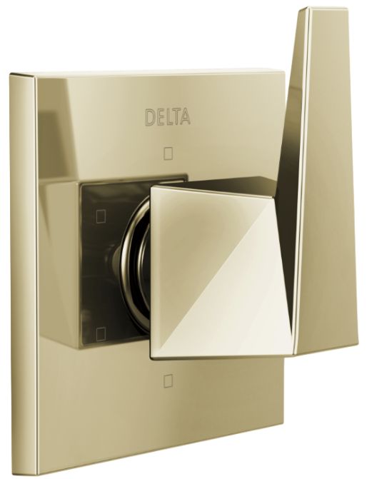 Delta Trillian® Lumicoat® Polished Nickel 6-Setting Diverter Trim-0