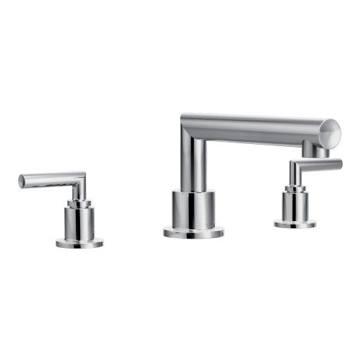 Moen® Arris Chrome Two-Handle Roman Tub Faucet-0