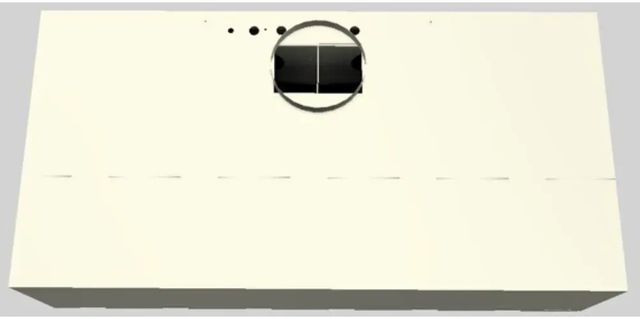 Vent-A-Hood® 48" Biscuit Wall Mounted Range Hood-2