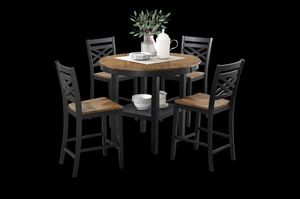 Blackridge 5-Piece Dining Set Counter Height Blackridge 5-Piece Dining Set Counter Height