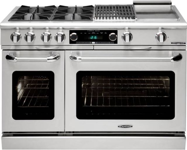 Capital Cooking Connoisseurian 48" Pro-Style Dual Fuel Natural Gas Range-0