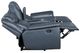 Coaster® Sloane Blue Manual Reclining Loveseat with Console-4