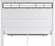 Benchcraft® Ashbryn White King Storage Panel Bed-4