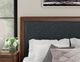 Signature Design by Ashley® Dilenno Dark Brown Queen Upholstered Panel Bed-3