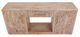 International Furniture Direct Balam Stained White TV Stand-5