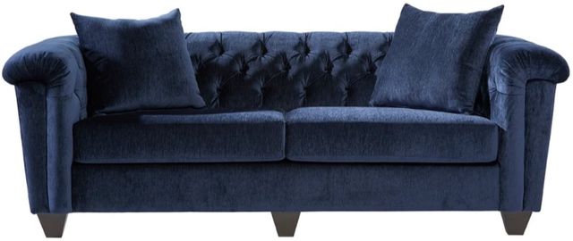 Hughes Furniture® 22900 Lush Navy Sofa-0