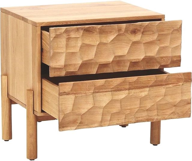 Moe's Home Collection Misaki Natural Nightstand-1