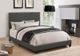 Coaster® Boyd Charcoal King Upholstered Bed-1