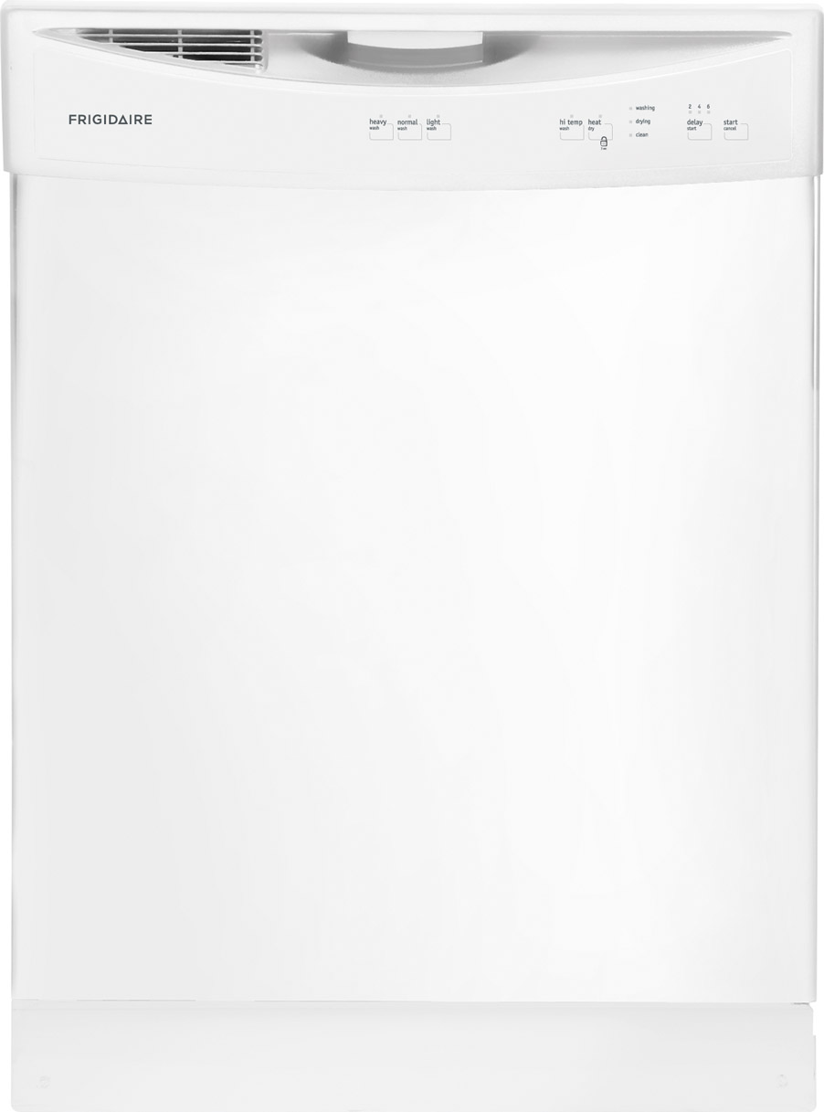 Frigidaire dishwasher white discount