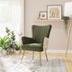 Emerald Home Amera Gold/Moss Green Accent Chair-1
