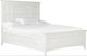 Magnussen Home® Heron Cove Chalk White Gray Queen Panel Bed-0