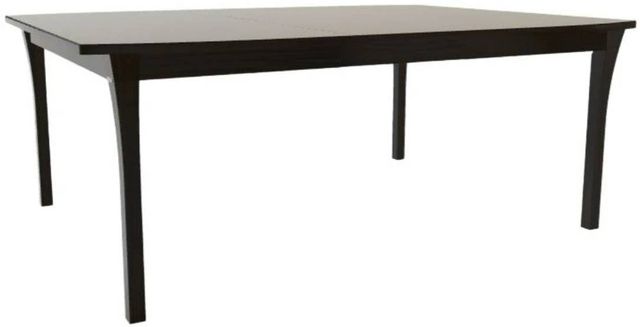 Mavin Customizable 60" x 60" Boat Extendable Dining Table with 18" Leaf-0