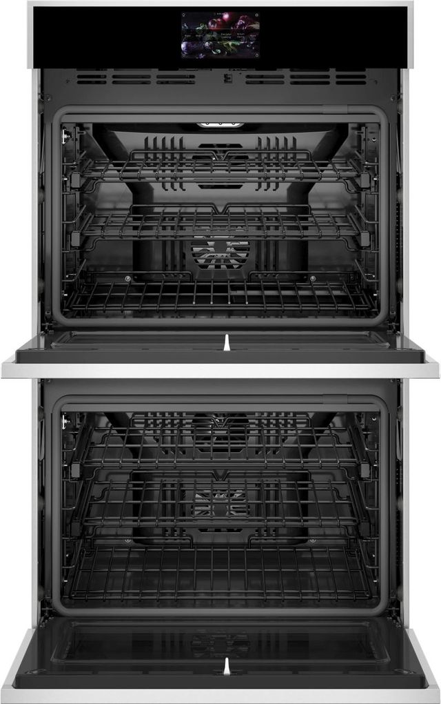 Monogram® Minimalist Collection 30" Stainless Steel Double Electric Wall Oven-1
