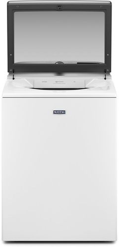 Maytag® 4.7 Cu. Ft. White Agitator Top Load Washer with Extra Power
