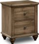 The PerfectBalance by Durham Furniture Millcroft Aged Wheat Nightstand-0