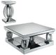 Coaster® Amalia 2-Piece Silver Mirrored Occasional Table Set-0