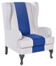 Stylecraft Dann Foley Lifestyle Blue/White Accent Chair-0