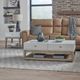 Liberty Furniture Berkley Square 3-Piece Khaki/Linen Accent Table Set-1