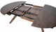 Furniture of America® Hammel Rich Walnut Dining Table-3