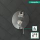 Hansgrohe Ecostat Chrome Pressure Balance Trim S with Diverter-2