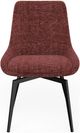 Modus Furniture CEO Cherry Upholstered Swivel Dining Side Chair-2