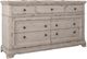 American Woodcrafters 1910 Providence Antique White Dresser-0