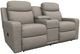 La-Z-Boy® Emmons Ivory Manual Reclining Loveseat with Console-0