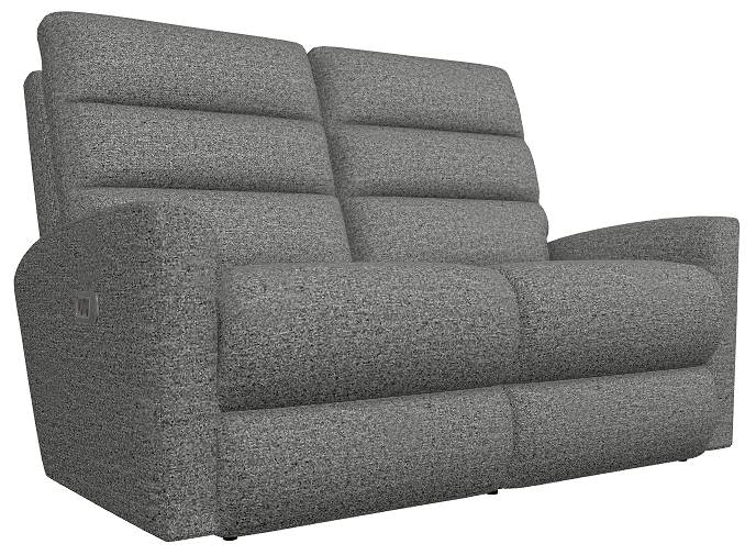 La-Z-Boy® Liam Granite Power Wall Reclining Loveseat with Headrest