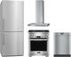 Miele 4 Piece Stainless Steel Gas Kitchen Package-0