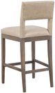 Fairfield® Customizable Pelle Provisions Arie Leather Bar Stool with Mica Legs-3