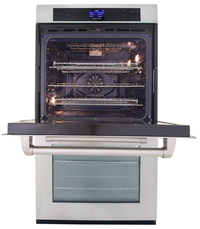 Kucht Professional 30" Stainless Steel Double Electric Wall Oven-1