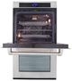 Kucht Professional 30" Stainless Steel Double Electric Wall Oven-1