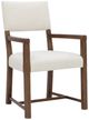 Hooker® Furniture Driftwood Lovegood Bisque/Worn Saddle Dining Arm Chair-0