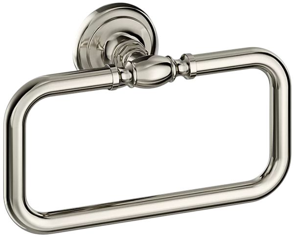 KOHLER® Artifacts® Vibrant Polished Nickel Towel Ring-0