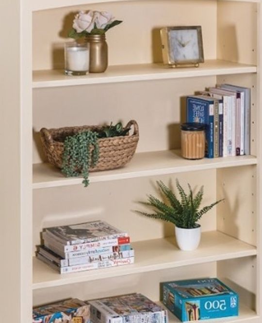Archbold Furniture Customizable Pine 36" x 48" Bookcase-1