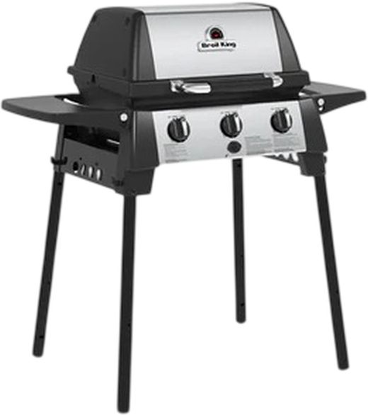Broil King® Porta-Chef™ 320 Stainless Steel 3-Burner Freestanding Liquid Propane Grill-2